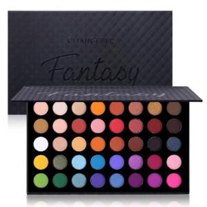 Vibrant Eyeshadow Palette with Blendable Natural Shades