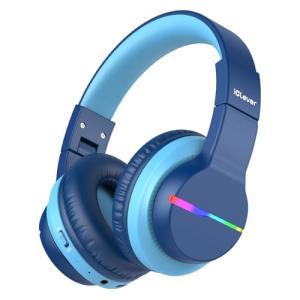Wireless Kids Bluetooth Headphones with LED Lights