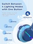 Wireless Kids Bluetooth Headphones with LED Lights