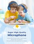 Wireless Kids Bluetooth Headphones with LED Lights