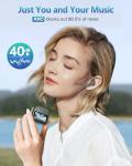 Bluetooth Wireless Earbuds with Deep Bass and ANC