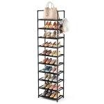 10-Tier Tall Shoe Rack for 20-25 Pairs
