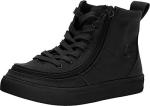 Kids Classic Lace High Top Sneakers - Black