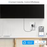 EIGHTREE Smart Plug: 15A Wi-Fi & Bluetooth Control