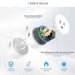 EIGHTREE Smart Plug: 15A Wi-Fi & Bluetooth Control