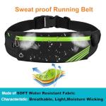 Slim Running Belt for Workouts and Travel