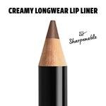 NYX Slim Lip Pencil - Long-Lasting Espresso Liner