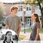 5-Pack Wired Earbuds with Microphone and Bass