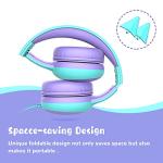 Cat Ear Kids Headphones with Volume Limit