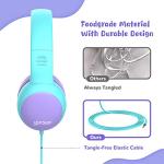 Cat Ear Kids Headphones with Volume Limit