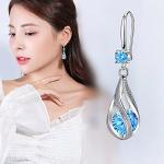 Trendy 925 Silver & Gold Dangle Earrings