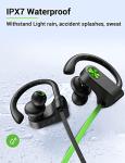 Bluetooth Sports Earbuds, Waterproof, Noise Cancelling, 16H Playtime
