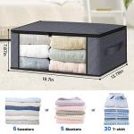 3-Pack Foldable Storage Bags with Clear Window