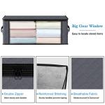 3-Pack Foldable Storage Bags with Clear Window