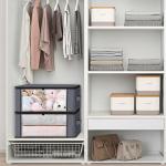 3-Pack Foldable Storage Bags with Clear Window