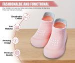 Dookeh Non-Slip Baby Walking Shoes - A3 Pink
