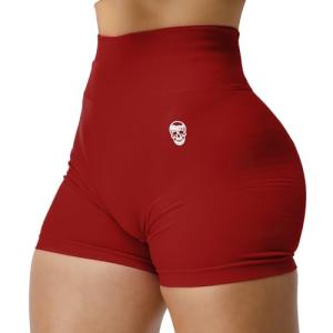 High Waist Seamless Biker Shorts for Women