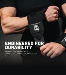 Gymreapers 18" Weightlifting Wrist Wraps - Black