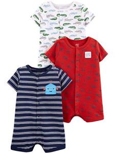 Carter's Baby Boys 3-Pack Snap-up Rompers