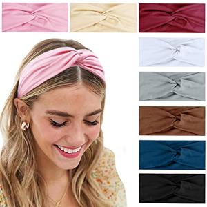 Boho Non-Slip Turban Headbands for Women