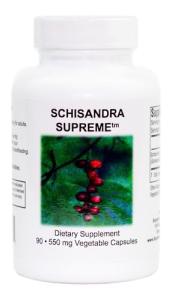 Schisandra Supreme Vegetarian Capsules - 90 Count