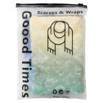 Elegant Women's Purple Silk Scarf Wrap