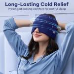 Cooling Migraine Relief Cap for Headaches and Tension
