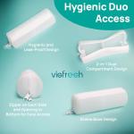 Portable 2-in-1 Travel Case for Hair Accessories