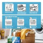 AIDEA Laundry Detergent Sheets - Fresh Scent, 80 Sheets