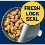 Deluxe Salted Whole Cashews, Perfect Snack Canister