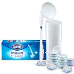 Clorox Original Toilet Cleaning System - ToiletWand, Storage Caddy and 16 Refill Heads, Dorm Room Essentials,