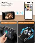 AI Digital Camera, AI Camera Recognizes Everything, Cameras for Photography with WiFi, Vlogging Camera for Kids with Dual Lens 3.6" IPS Touch Screen, Creative Doodle with 32 GB Card for Teens, Kids