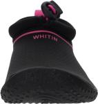 WHITIN Water Shoes for Women Aqua Barefoot Swim Sneakers Beach Minimalist Size 7 Lightweight Diving Surfing Boating Slip On Fishing Playa Athletic Black/Pink 37