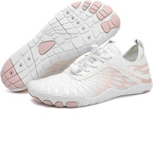 Hike Footwear Breathable Wide Toe Barefoot Shoes for Men & Women - Non-Slip Minimalist Athletic Footwear for Walking, Running, Hiking, and Daily Wear.