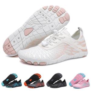 Hike Barefoot Shoes Womens Men Footwear,Pro-Healthy&Non-Slip Water Shoe for Women Men, Wide Toe Running Shoes Boots Sneakers Unisex White