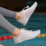 Barezoey 2025 New Barefoot Shoes for Women Mens,Hike Barefoot Shoes Womens Footwear,Comfortable & Non-Slip Barefoot Vitality Shoe Women's Athletic Footwear,Wide Toe Box Water Shoe for Women Men White