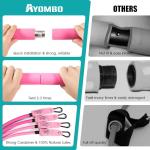 Ayombo Pilates Bar Kit with Resistance Bands, Adjustable Pilates Equipment for Legs, Hip, Waist, Arm, Squats Exercise Equipment for Home Gym Workouts, 3-Section Pilates Bar Kit for Women & Men