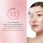 medicube Salmon DNA PDRN pink collagen jelly gel mask | overnight face mask for glass glow skin- elasticity, hydrating, firming and moisturizing | korean skincare, 28g, 4ea