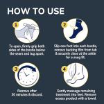 Dr. Scholl's® Tired, Achy Feet Soothing & Reviving Foot Mask, 3 Pair, Warming Booties