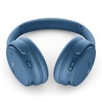Bose QuietComfort Bluetooth Headphones, Wireless Headphones with Active Over Ear Noise Cancelling and Mic, Deep Bass, Up to 24 Hours of Playtime, Blue Dusk - Limited Edition Color