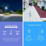 Amcrest 5MP AI Turret IP PoE Camera w/ 49ft Nightvision, Security IP Camera Outdoor, Built-in Microphone, Human & Vehicle Detection, Active Deterrent, 129° FOV, 5MP@20fps IP5M-T1277EW-AI