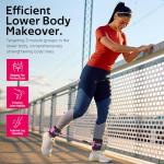 WALITO Ankle Resistance Bands with Cuffs, Ankle Bands for Working Out, Ankle Straps for Women, Exercise Bands for Legs and Butt, Booty Workout Equipment for Kickbacks Hip Fitness Training