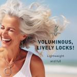 Just Nutritive Gray Hair Shampoo | Gray Hair Treatment | Just Natural Hair Care | Natural Shampoo 16 Oz