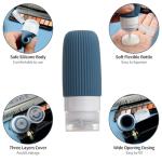 Mrsdry 16 Pack Travel Bottles Set, TSA Approved Leak Proof Silicone Squeezable Containers for Toiletries, Refillable Travel Accessories for Conditioner, Shampoo, Lotion & Body Wash Accessories