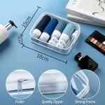 Mrsdry 16 Pack Travel Bottles Set, TSA Approved Leak Proof Silicone Squeezable Containers for Toiletries, Refillable Travel Accessories for Conditioner, Shampoo, Lotion & Body Wash Accessories