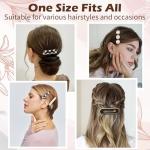 Gingbiss 18 Pcs Hair Clips for Women Girls, Black White Checker Cute Hair Barrettes with Storage Box, No Bend Korean Styling Minimalist Hair Accessories, Gift for Women Girls