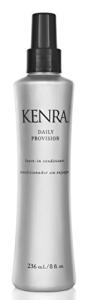 Kenra Professional Daily Provision Leave-In Conditioner | Hydrates, Detangles, & Adds Shine | Tames Frizz & Flyaways | Thermal Protection | Helps To Resist Humidity | All Hair Types | 8 fl. Oz