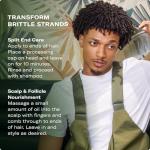 Mielle Organics Rosemary & Mint Hair Oil, Split Ends & Dry Scalp Treatment - Made with Biotin & Essential Oils for Strengthening, Soothing, Moisturizing & Encouraging Longer, Healthier Hair (2 Fl Oz)