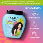 SKALA Mais Cachos for hair type 3ABC - 2 IN 1 Conditioning Treatment Cream & Cream To Comb 35.2oz, BLUE