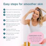 Forehead and Between the Eyes Facial Patches - Hypoallergenic Patches to Smooth & Soften Forehead Horizontal & Eleven Lines - For Overnight Use, 144 count